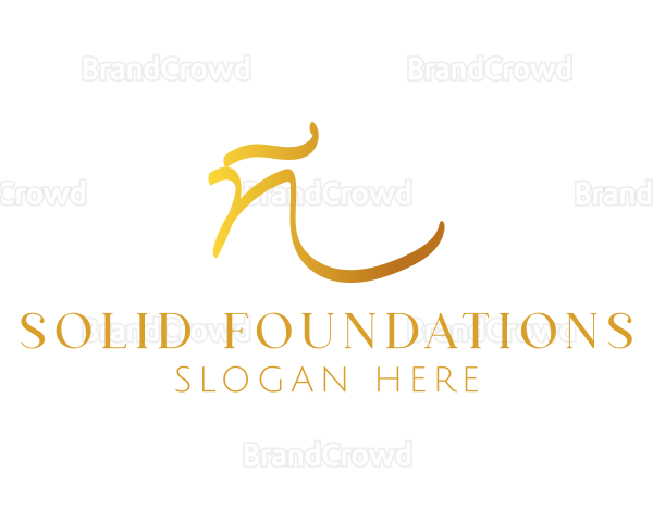 Elegant Script Company Logo