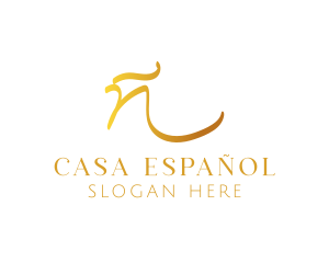 Spanish - Elegant Script Company logo design