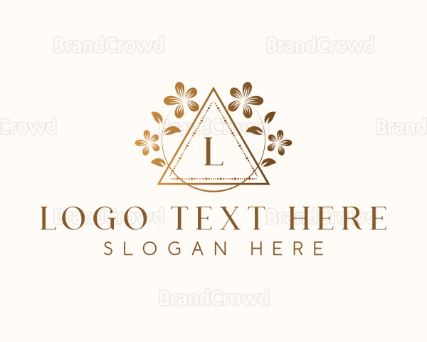 Elegant Floral Boutique Logo