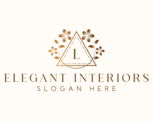 Elegant Floral Boutique logo design