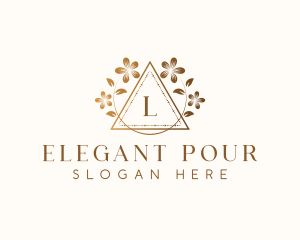 Elegant Floral Boutique logo design