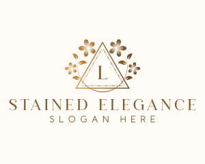 Elegant Floral Boutique logo design