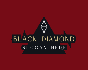 Triangle Diamond Wordmark logo design