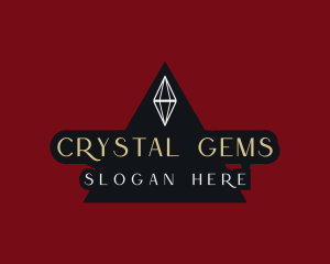 Triangle Diamond Wordmark logo design