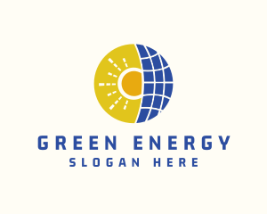 Solar Energy Panel logo design