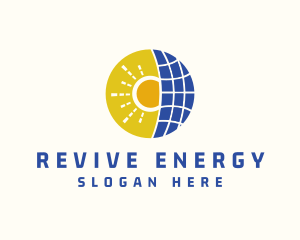 Solar Energy Panel logo design