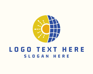 Solar Energy Panel logo design