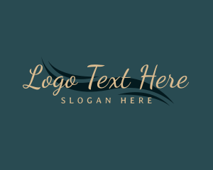 Wave - Elegant Wave Salon logo design