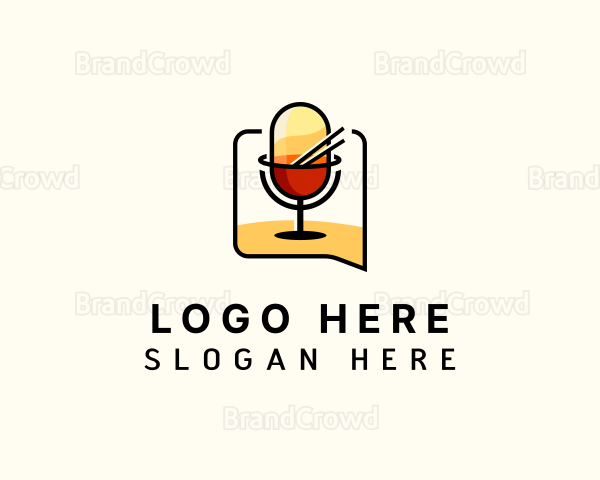 Food Podcast Streaming Logo