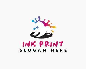 Print - Shirt Paint Printing logo design