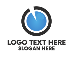 Specs - Blue Pie Chart logo design