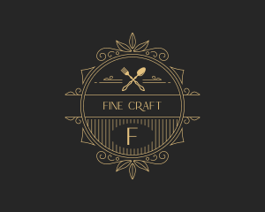 Elegant Gourmet Restaurant logo design