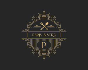 Elegant Gourmet Restaurant logo design