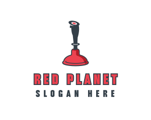 Plunger Joystick Esport logo design