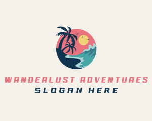 Travel - Travel Beach Resort logo design