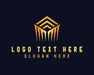 Software - Luxury Cube Tech logo design