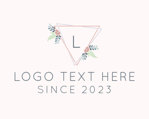 Letter - Organic Flower Garden logo design