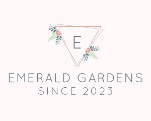 Organic Flower Garden logo design