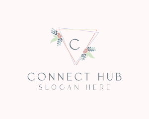 Organic Flower Garden logo design