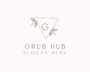 Organic Flower Garden logo design