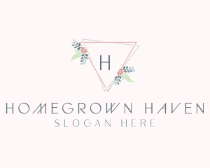 Organic Flower Garden logo design