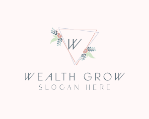 Organic Flower Garden logo design