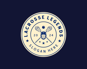 Lacrosse - Lacrosse Sport Team logo design