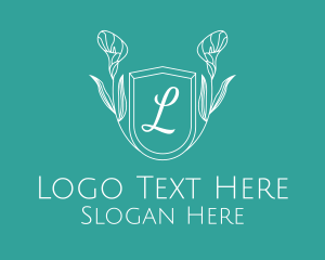 Lettermark - Flower Emblem Lettermark logo design