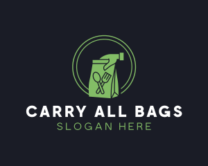 Bag - Grocery Supermarket Bag logo design