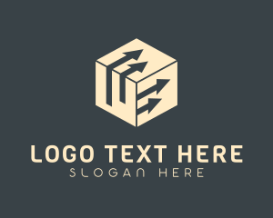 Packaging - Arrow Box Business logo design