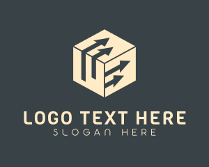 Package - Arrow Box Business logo design