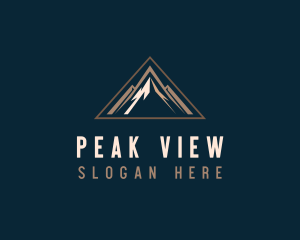 Mountain - Mountain Triangle Peak logo design