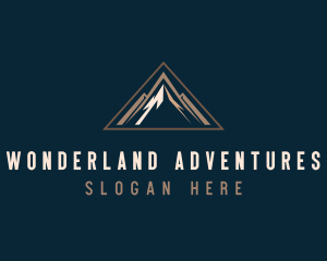 Mountain Triangle Peak logo design