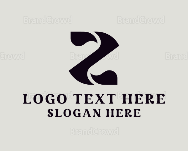 Modern Swoosh Letter Z Logo