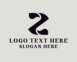 Seal - Modern Swoosh Letter Z logo design