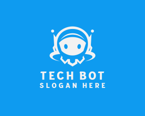 Robot Tech App logo design