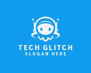 Robot Tech App logo design