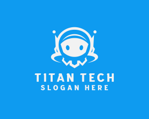 Robot Tech App logo design