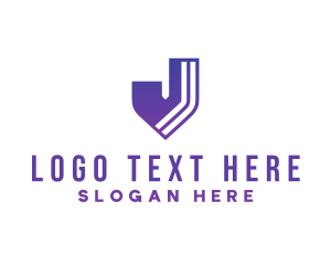 Violet - Generic Tech Letter J logo design