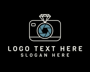 Videographer - Diamond Camera Photography logo design