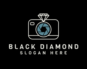 Diamond Camera Photography logo design