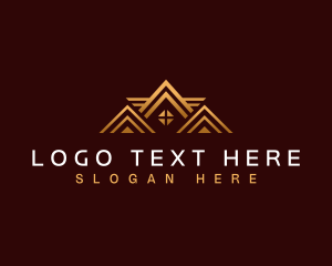 Roof Architecture Construction Logo