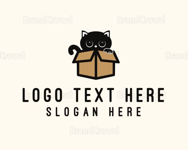 Pet Cat Box Logo