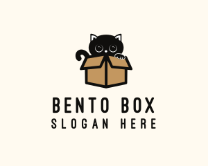 Pet Cat Box logo design