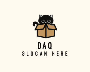 Kitty - Pet Cat Box logo design