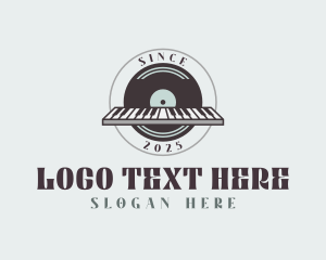 Record Label - Piano Recording Studio logo design