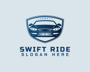 Sports Car Shield logo design