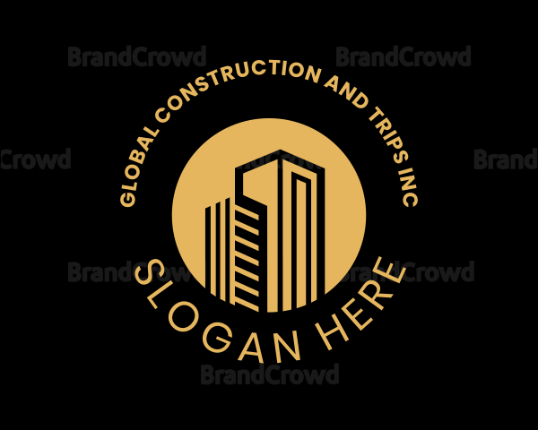 City Building Construction Logo
