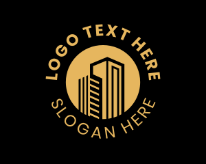 City - City Building Construction logo design