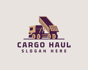 Dump Truck Construction logo design